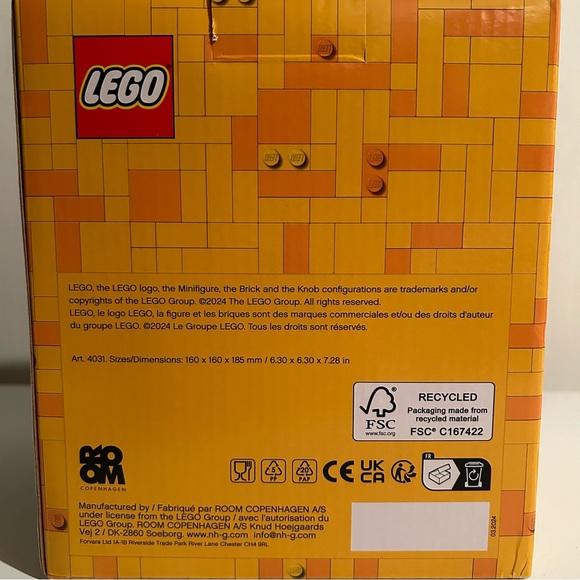 LEGO Storage Head (Small) Halloween Skull - Picture 3 of 6